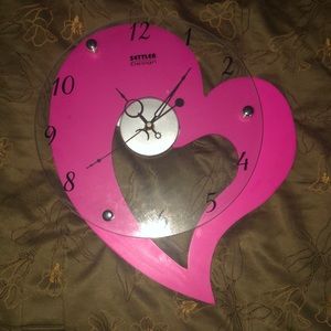 Heart Wall Clock